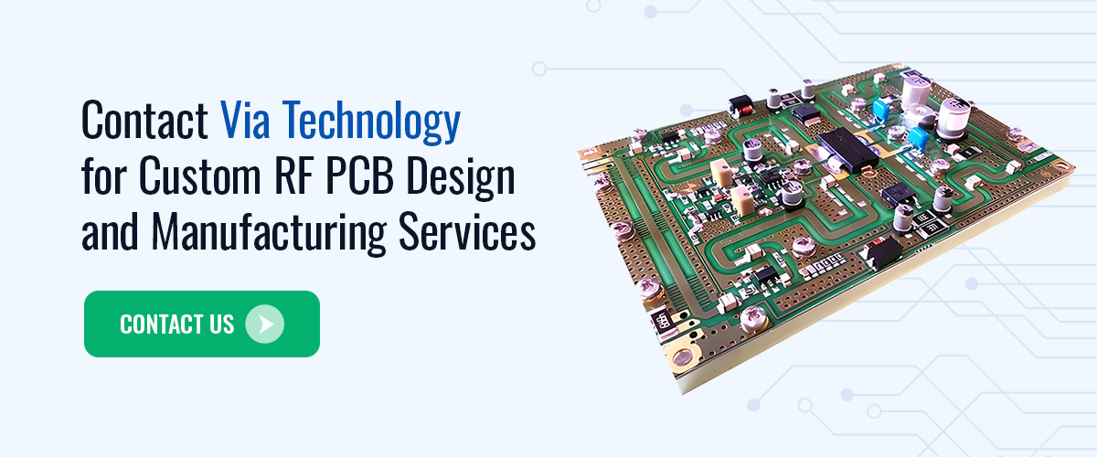 contact-via-technology-for-custom-rf-pcb-design-and-manufacturing-services